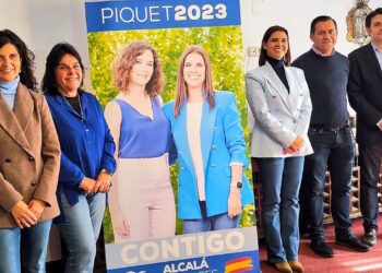 La candidata del Partido Popular, Judith Piquet presenta la campaña «Contigo» para recoger propuestas ciudadanas y elaborar su programa electoral