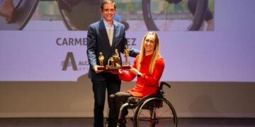 El Teatro Salón Cervantes fue el escenario de la gala de los Premios Cervantes al Deporte 2022