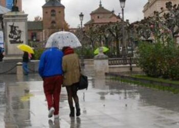 Lluvia persistente y aumento ligero de las temperaturas, este martes en Alcalá