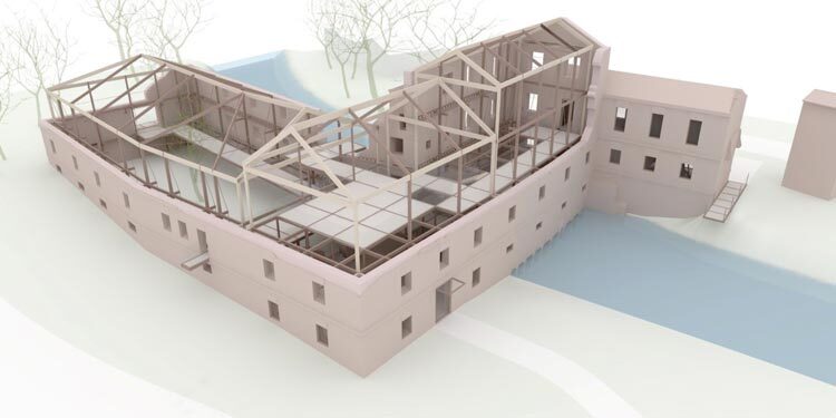 El Molino Borgoñón de la Isla del Colegio albergará un Centro de Interpretación de la Naturaleza y del Arte Molinero