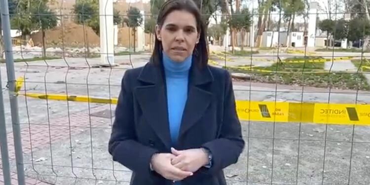 Judith Piquet sobre las obras del parque Manuel Azaña: «Denunciamos la incapacidad y la nula gestión del alcalde de Alcalá»