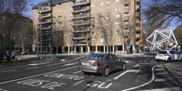 Finalizan las obras en la nueva intersección entre la Avenida Lope de Figueroa y las calles Santander y Luis de Madrona