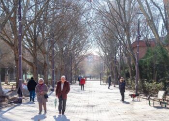 Abierto al tránsito peatonal el Parque Tierno Galván entre las calles Nenúfar y Lucas de Lozoya