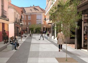 Las calles Talamanca y Ángel se convertirán en el nuevo eje comercial de Alcalá