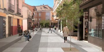 Las calles Talamanca y Ángel se convertirán en el nuevo eje comercial de Alcalá