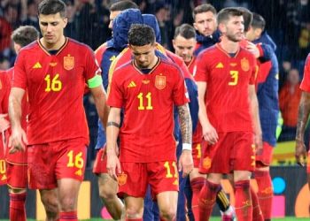 Pobre imagen de la selección que cayó derrotada ante una Escocia muy superior