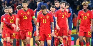 Pobre imagen de la selección que cayó derrotada ante una Escocia muy superior