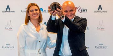 El chef Toño Pérez, del restaurante Atrio, recoge el Premio Cervantes Gastronómico