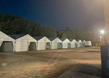 El Recinto Ferial se cierra al público ante la previsión de fuertes lluvias esta tarde