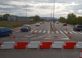 En marcha las obras de refuerzo y mejora de las infraestructuras exteriores de «La Poliseda» en el barrio de El Olivar