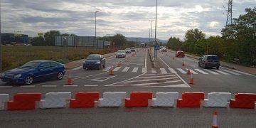 En marcha las obras de refuerzo y mejora de las infraestructuras exteriores de «La Poliseda» en el barrio de El Olivar