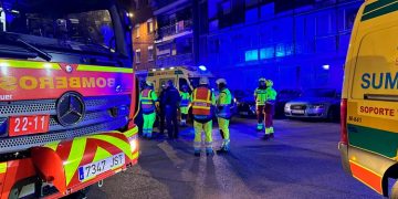 Un incendio en un piso de Alcalá provoca siete heridos por intoxicación a consecuencia del humo