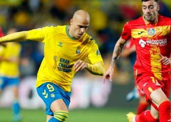 Las Palmas vence al Getafe y se acerca a los puestos de Europa