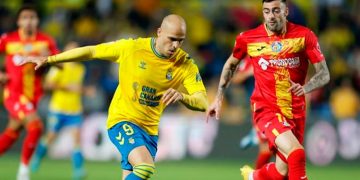 Las Palmas vence al Getafe y se acerca a los puestos de Europa
