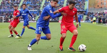 El Getafe no pudo con un Sevilla que se llevó la victoria por la mínima