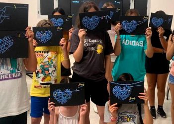 Niños partcipantes en el programa VacAcciones de Alcalá de Henares