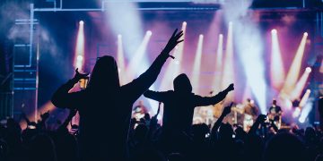 Imagen del público de un concierto en Alcalá de Henares en las Ferias 2024