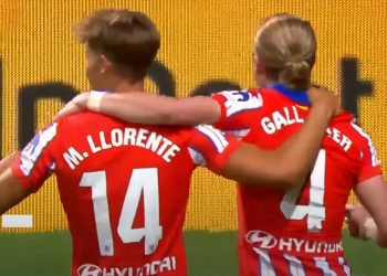 El Atlético de Madrid vence con claridad al Valencia