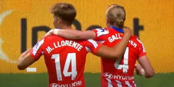 El Atlético de Madrid vence con claridad al Valencia