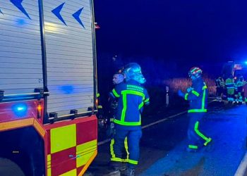 Accidente mortal en Ajalvir