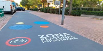 Eliminación del carril-bici del Paseo de Pastrana