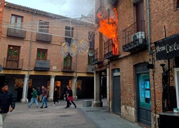 Incendio en Alcalá de Henares