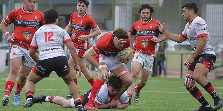 Rugby Alcalá CAU Valencia líder