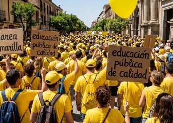 Marea Amarilla amplía frente reivindicativo