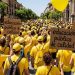 Marea Amarilla amplía frente reivindicativo